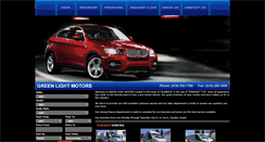 Desktop Screenshot of greenlightmotors1.com